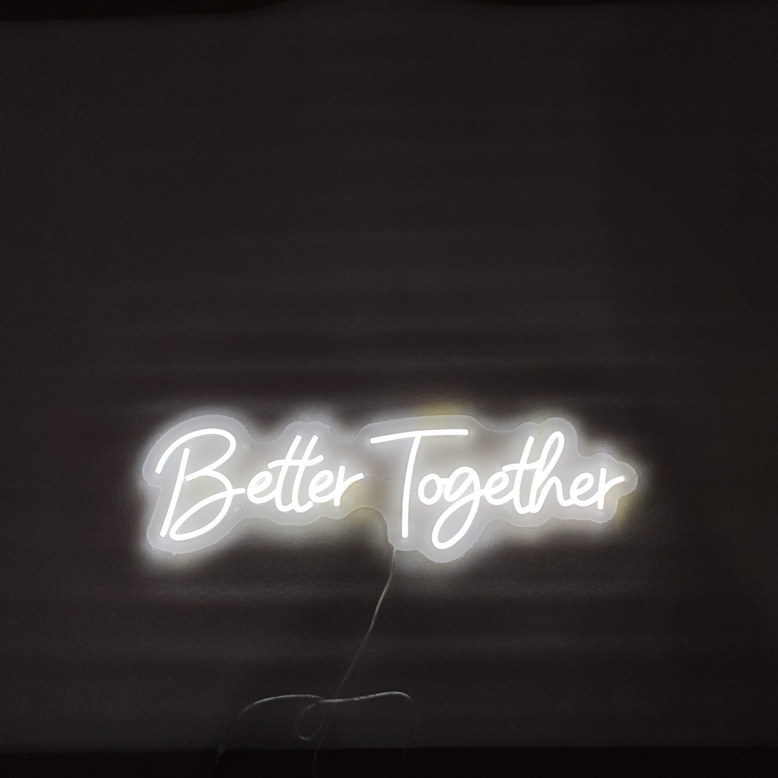 Better Together neonski napis